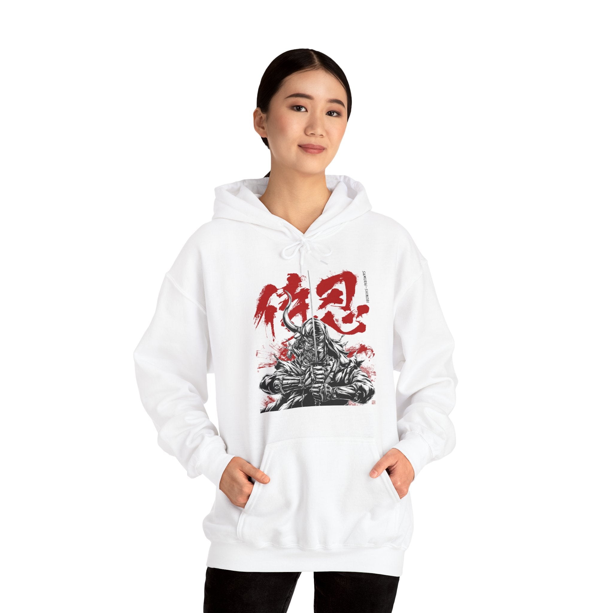 BLOOD RED Kanji Hoodie