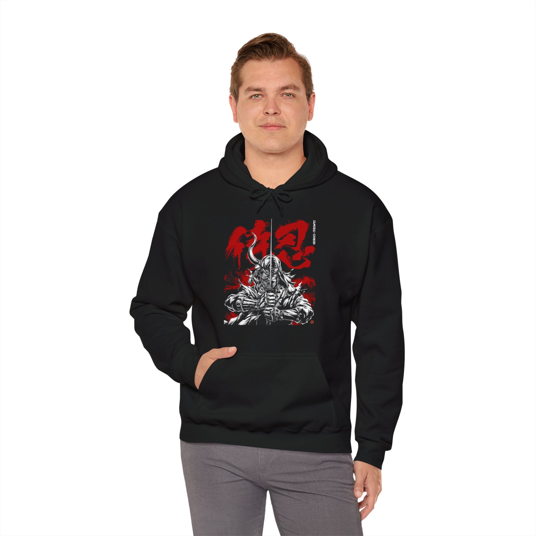 BLOOD RED Kanji Hoodie