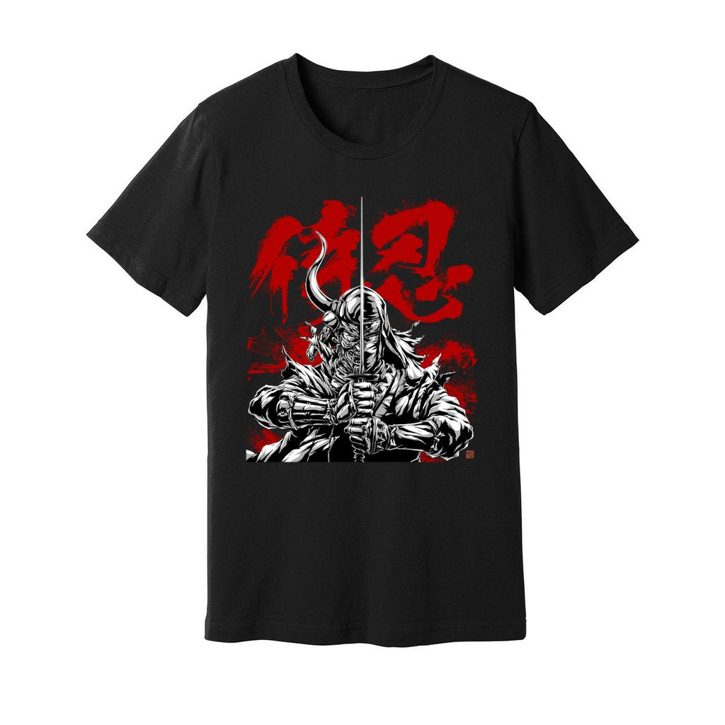 BLOOD RED Kanji Tee (Black)
