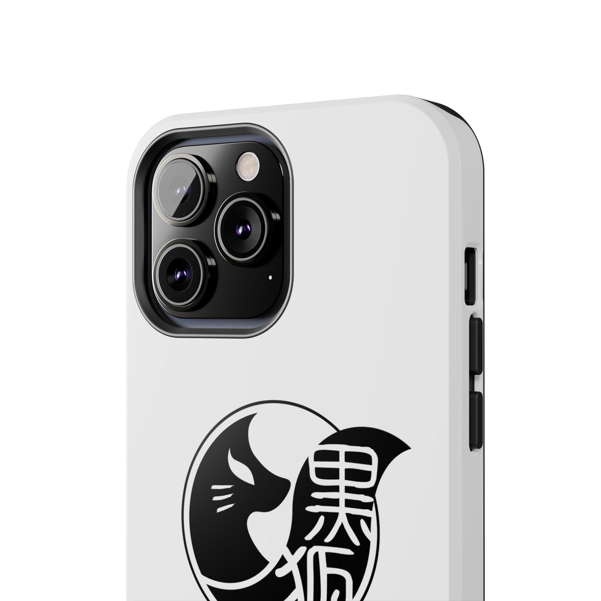 WHITE FOXES iPhone Case (Glossy White)