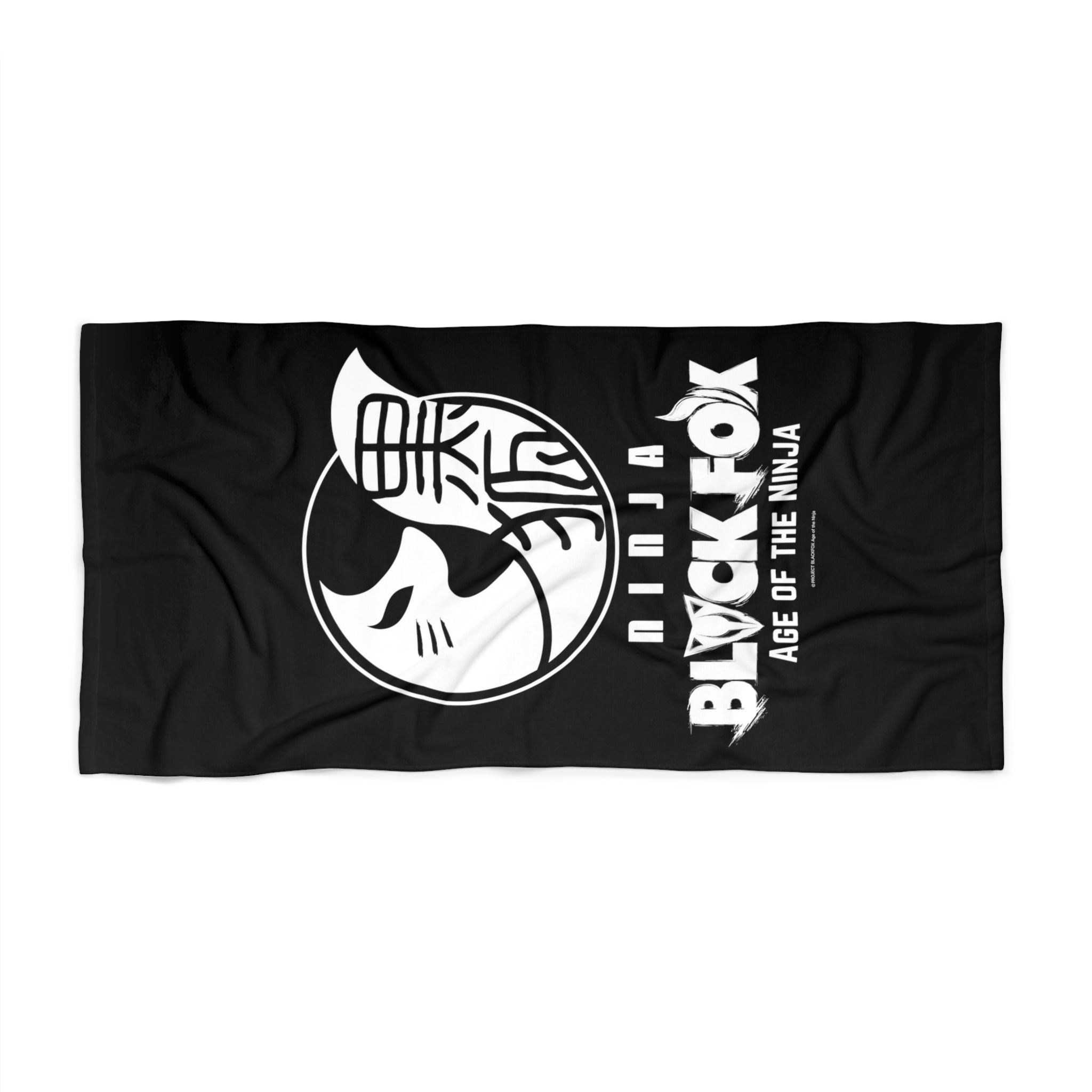 BLACKFOX INSIGNIA Beach Towel (Black)
