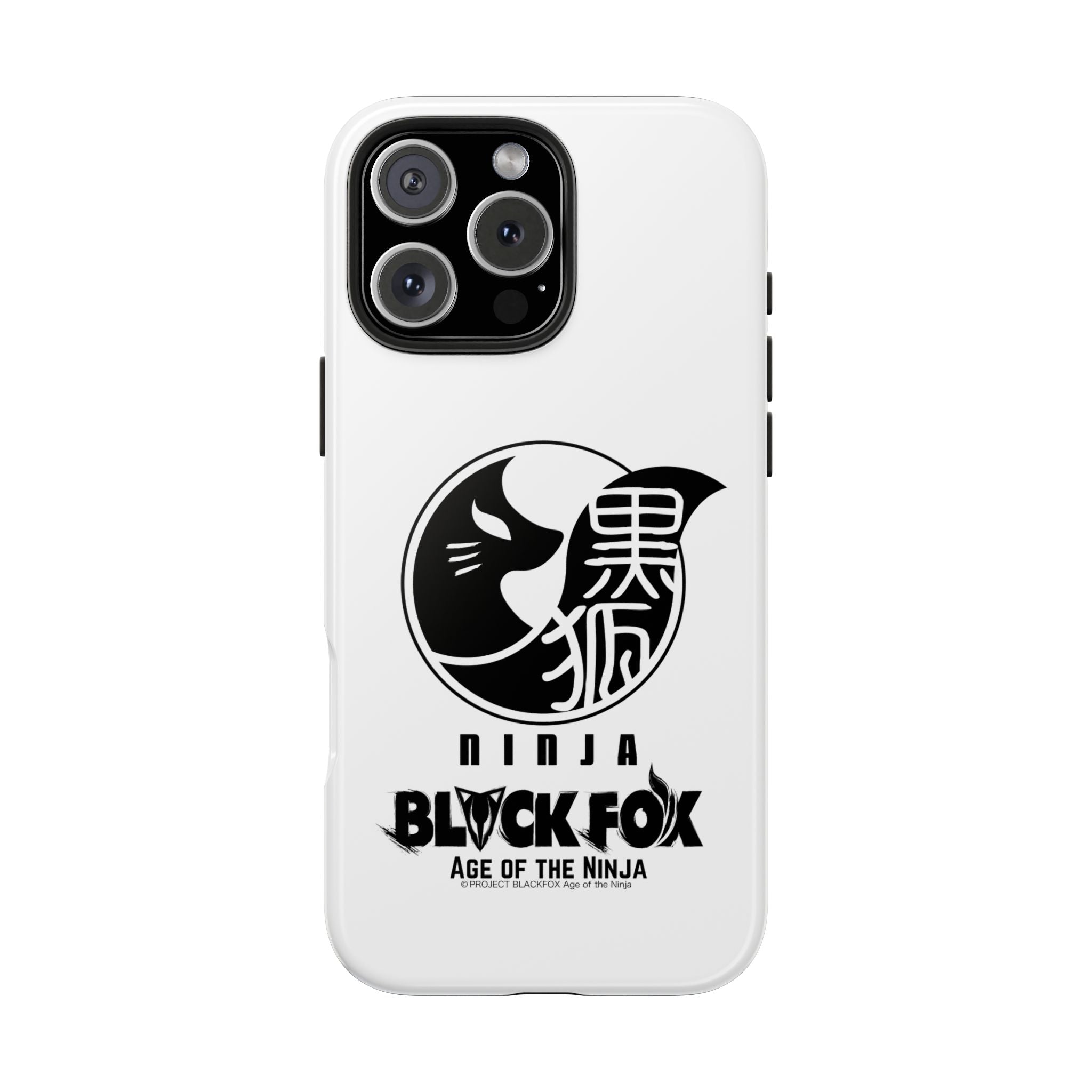 BLACKFOX INSIGNIA Phone Case (Glossy White)