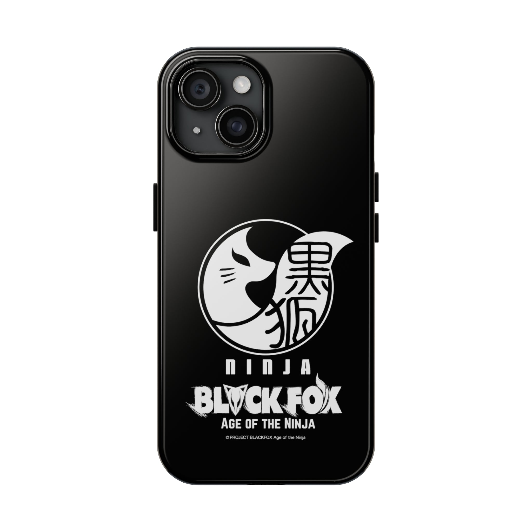 BLACKFOX LOGO Tough Phone Case - Glossy (Black)